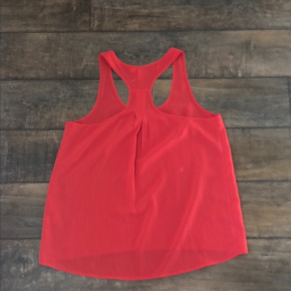 Coral Racerback Top - Picture 2 of 3